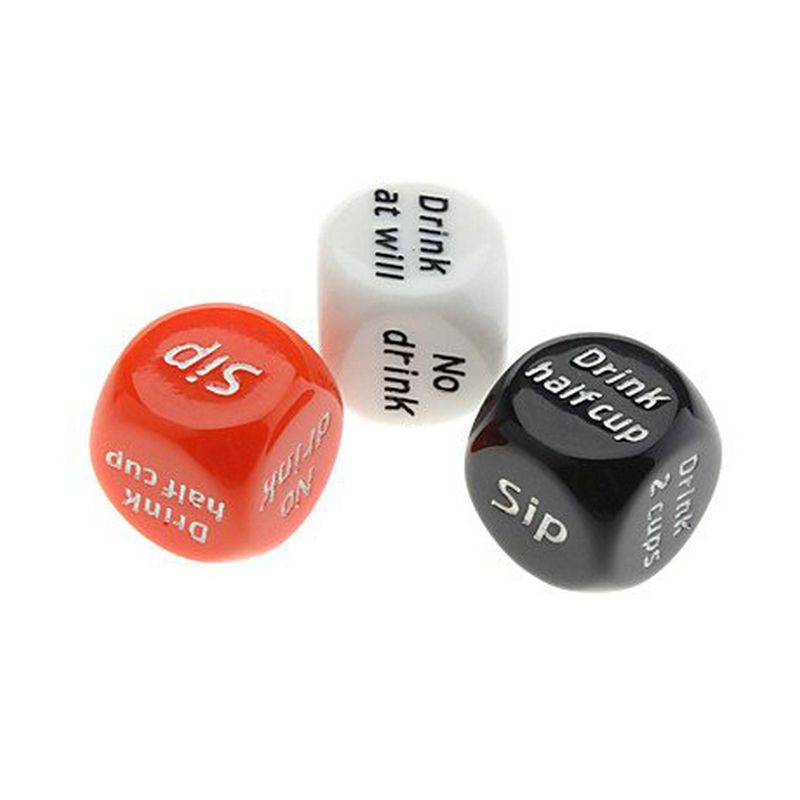 2020 20MM Cute Party Game Dice Creative Sculpture Of The Bar Drinking Dice IVU From Ivu2099 5 