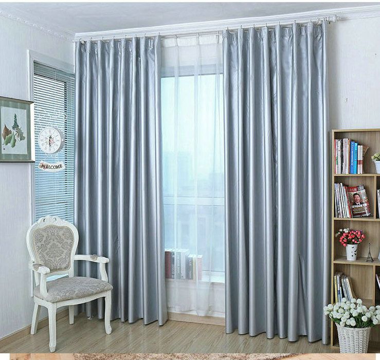 100% Blackout Curtain For Summer Eco Friendly Heat Insulation Anti UV
