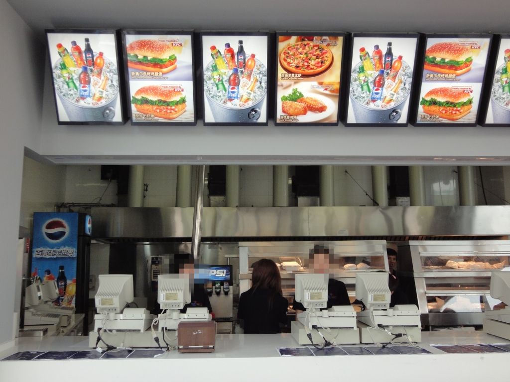 2018 A2 Fast Food Restaurant Menu Display Systems,16mm ...