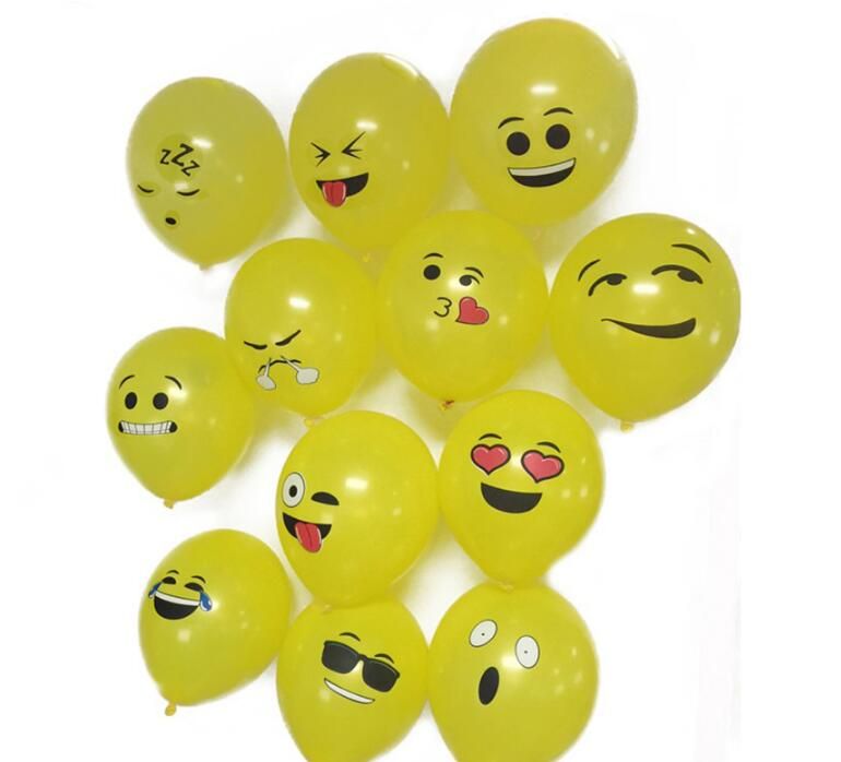 Grosshandel 12 Emoji Balloons Smiley Gesicht Ausdruck Gelb Latex Ballons Party Hochzeit Urlaub Ballon Cartoon Aufblasbare Balle Hohe Qualitat Von Toyciyt 4 5 Auf De Dhgate Com Dhgate