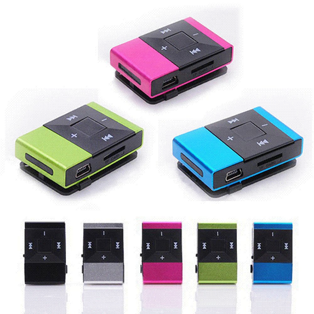 Portable Mp3 Player Media Hifi Jogging Mini Clip Audio Mp 3 Music Mp3