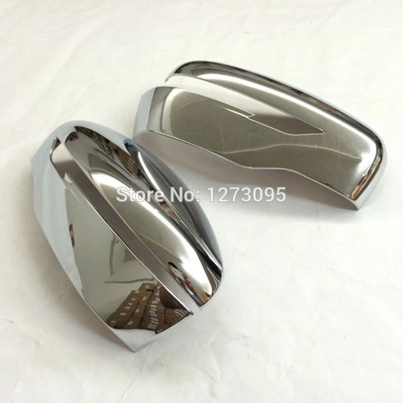 2019 ABS Chrome Rearview Mirror Trim Side Wing Mirror Protector Strip