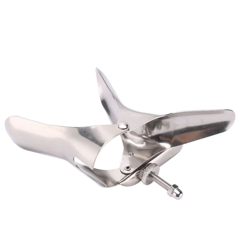 Medical metal vaginal speculum Department of gynaecology Stainless Steel Anal Expansion Adult enema Anus Speculum SM sex toys