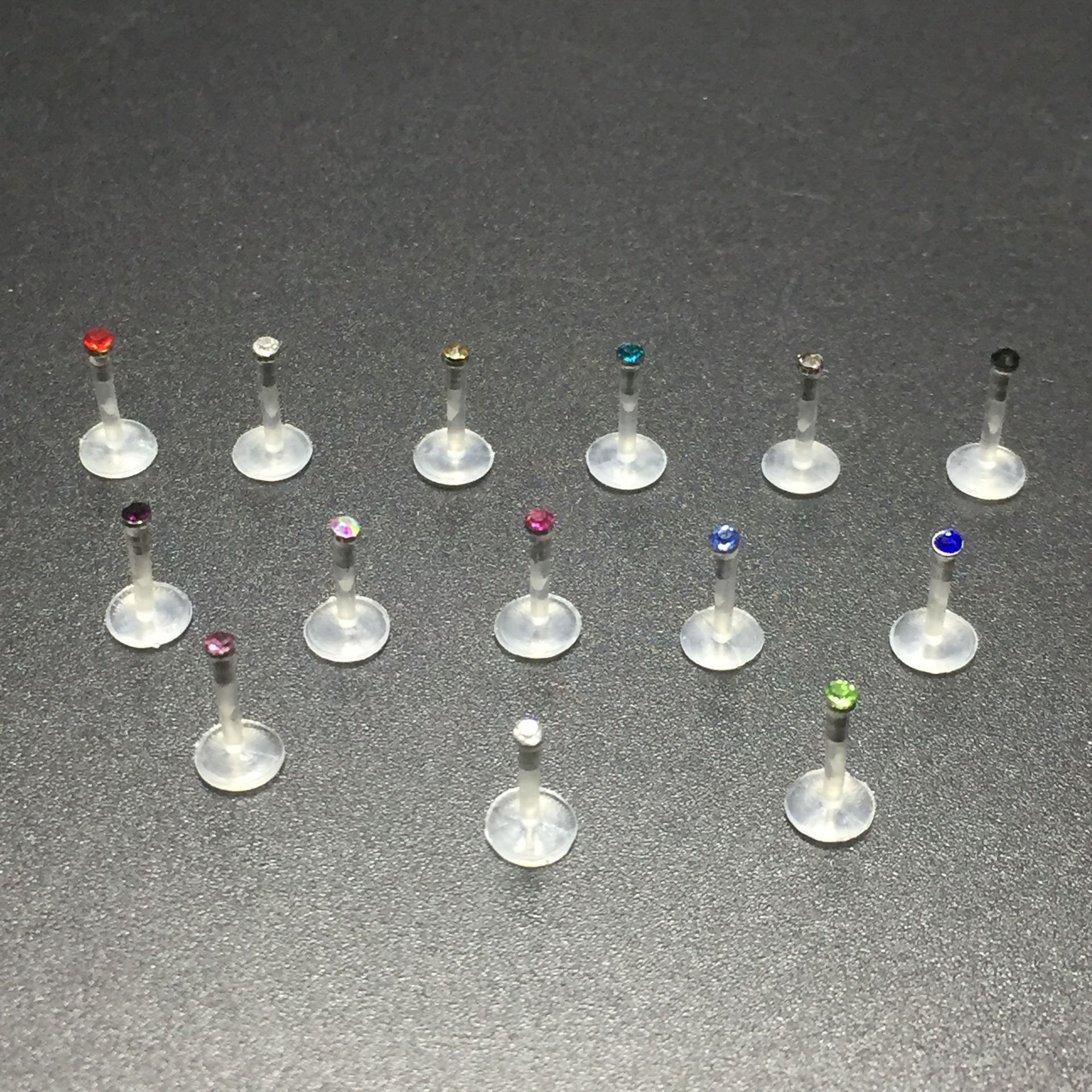 2019 Popular Piercing Jewelry Stainless Plastic Lip Labrets & Eearings