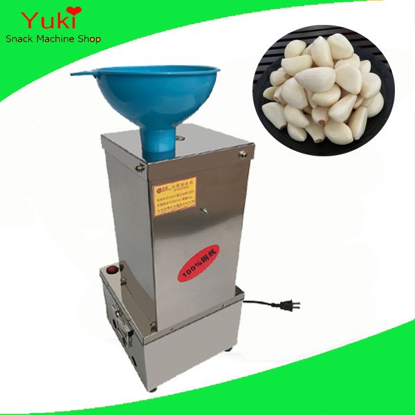Restaurant Garlic Peeling Machine Electric 220v Garlic Peeler Small Dry Type Garlic Peeling