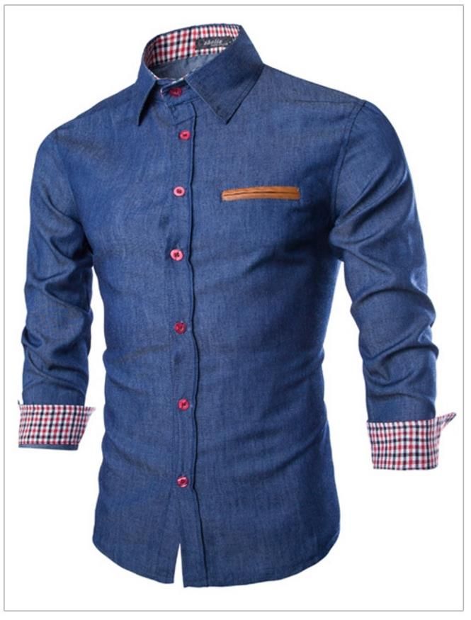 jeans shirt design for man
