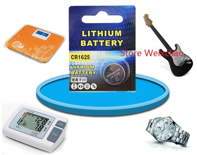 1 CR1625 3V lithium pile au lithium ion bouton pile CR 1625 3 volts li-ion batteries de pièce livraison gratuite