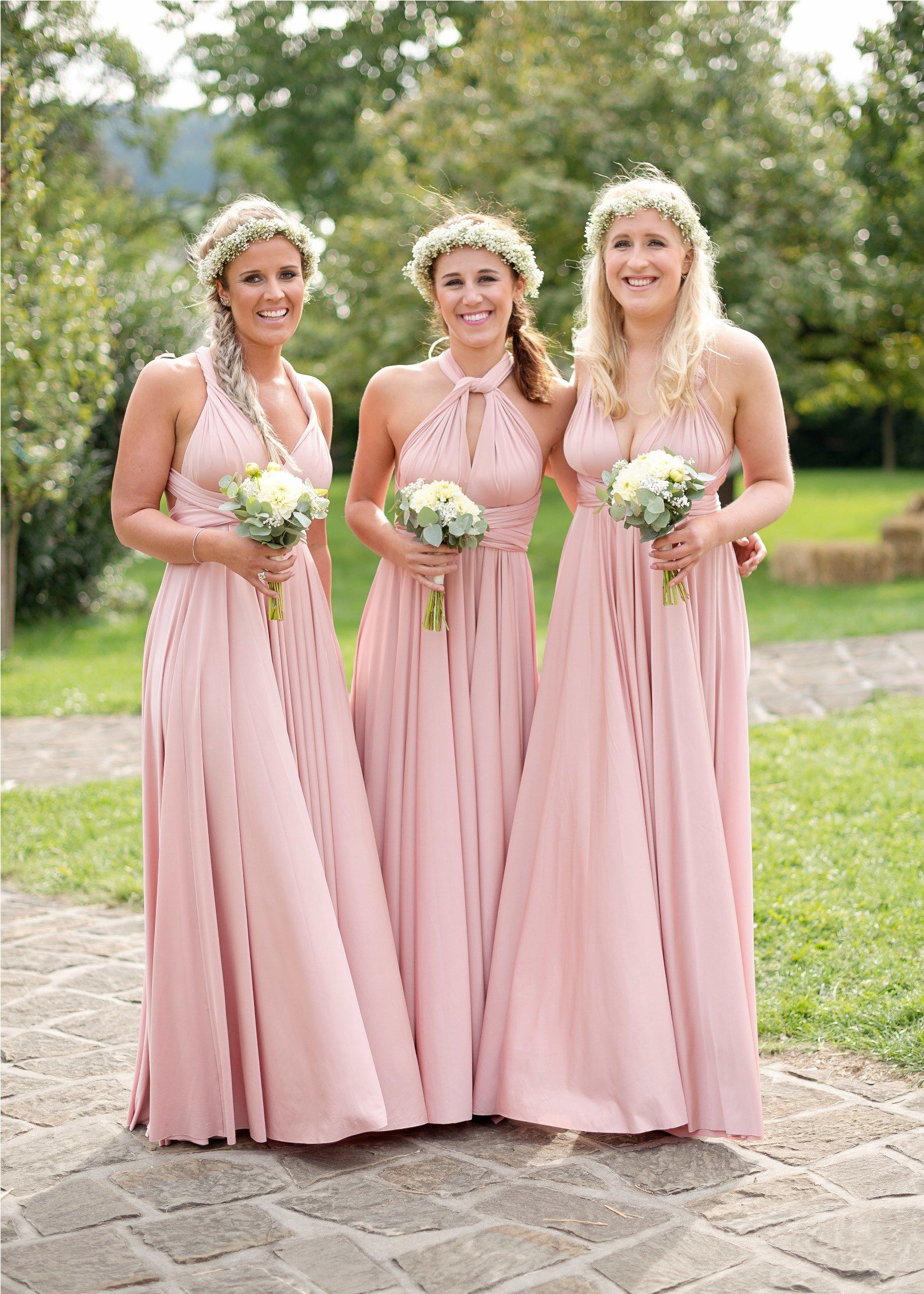 multi bridesmaid dress