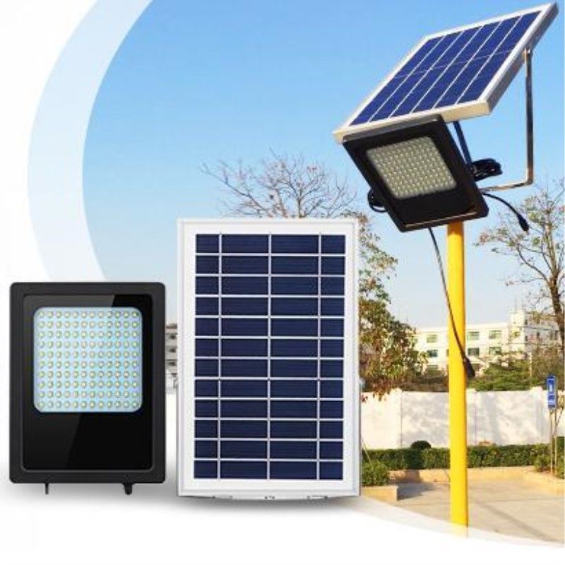 Billboard Solar 120 Led Flood Light Sensor Spotlight Waterproof Wall Billboard Solar 120 Led Flood Light Sensor Spotlight Waterproof Wall Lamps Floodlight Lamp Outside Outdoor Lights 50w