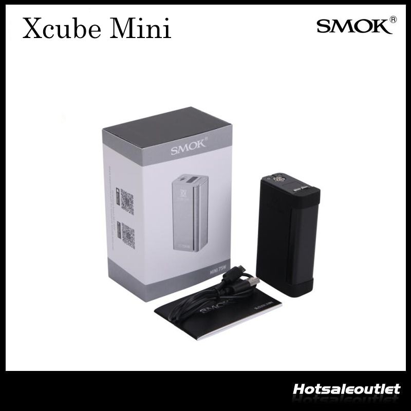 Authentic Smok X CUBE Mini Mod Smoktech Xcube Mini TC75W Box Mod