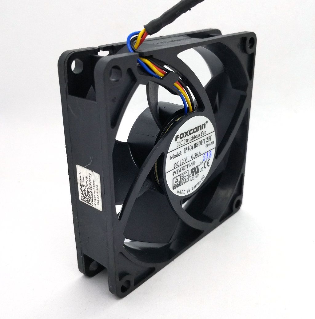 NEW Dell PVA080F12H Or AUB0812HHD 5-Pin 4-Wire Fan For X9KVX 725Y7 9DVNN