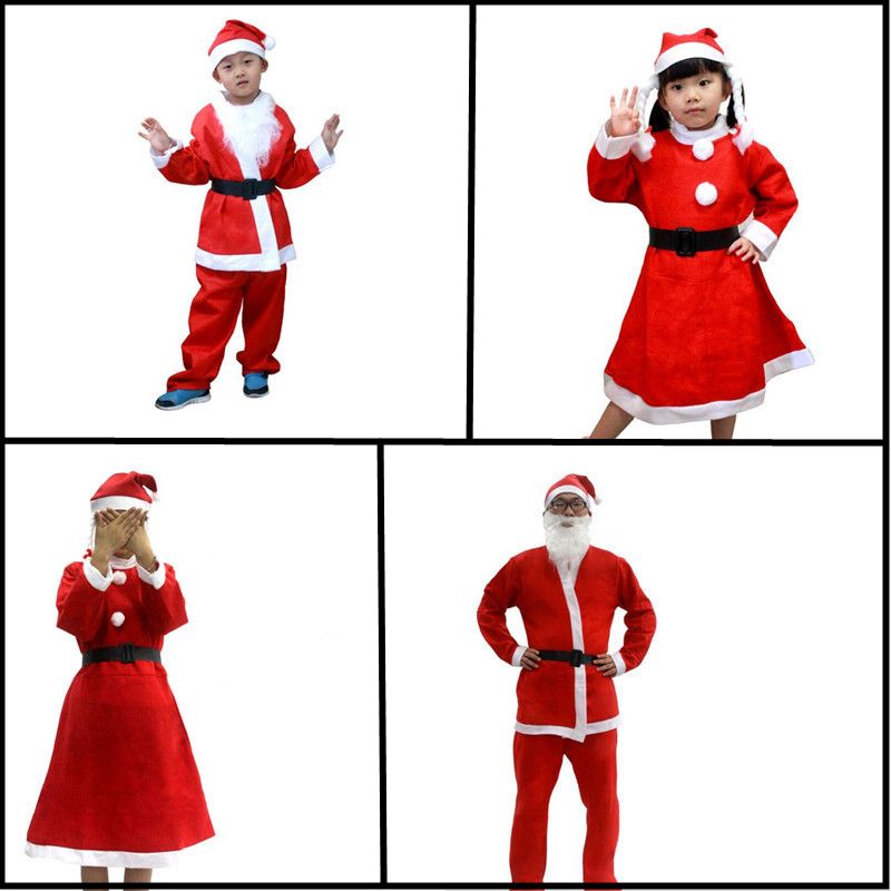 christmas santa claus costume