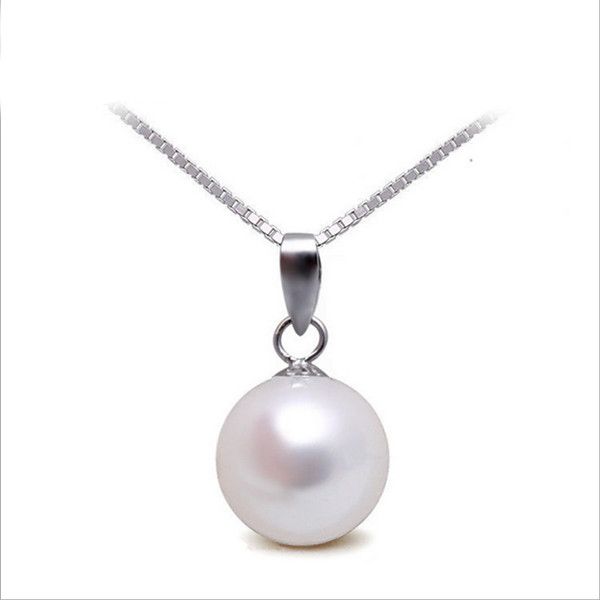 Wholesale 100 925 Sterling Silver Pearl Necklaces Classic Trendy