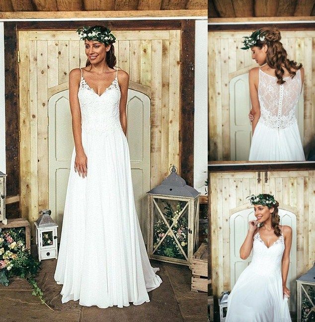 Cheap Beach Wedding Dresses
