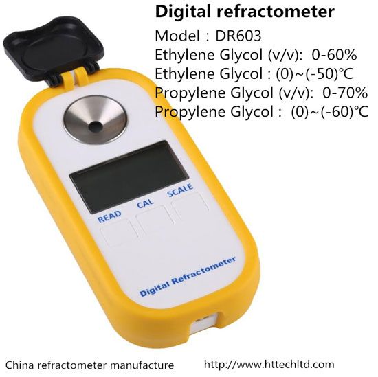 2019 603 Digital Car Engine Coolant Freezing Point Refractometer For