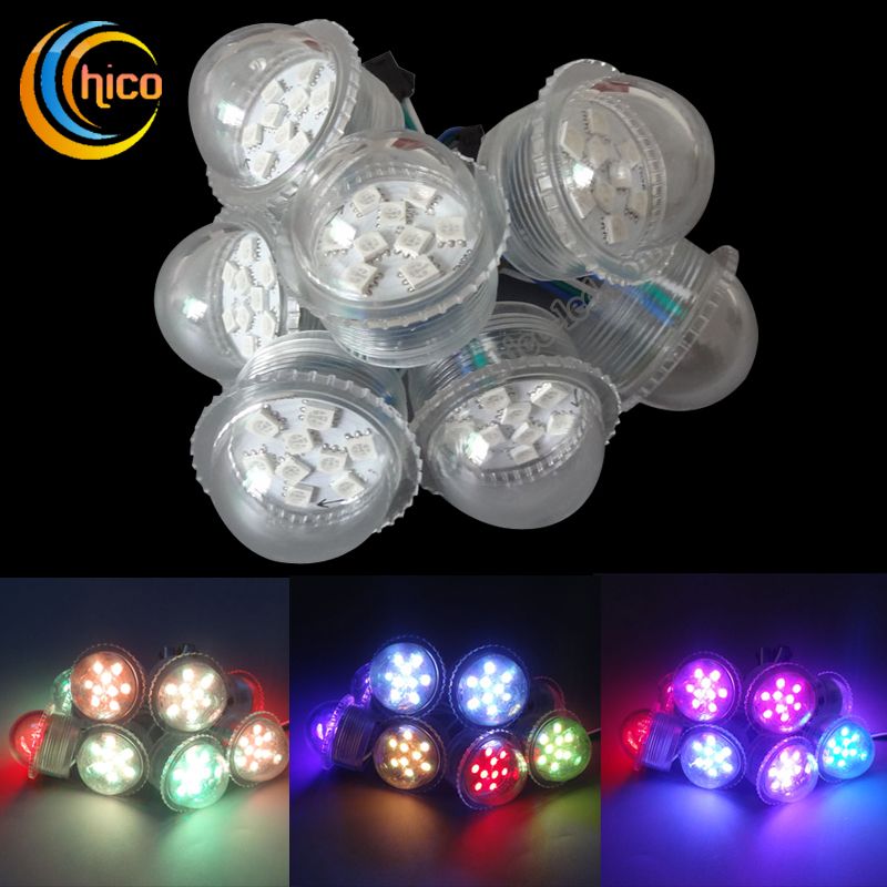 36mm Led Pixel Light String Point Lights Party 36mm Led Pixel Light String Point Lights Party Outdoor Transpa Waterproof Hot Decorative
