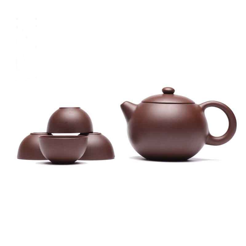 2019 YiXing Purple Sand Tea Set Health Teapot Half Handmde Product Made