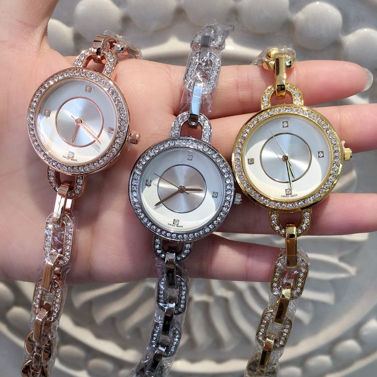 Hot Items Sexy Women Wristwatch With Diamond Steel Bracelet Chain Lady ...
