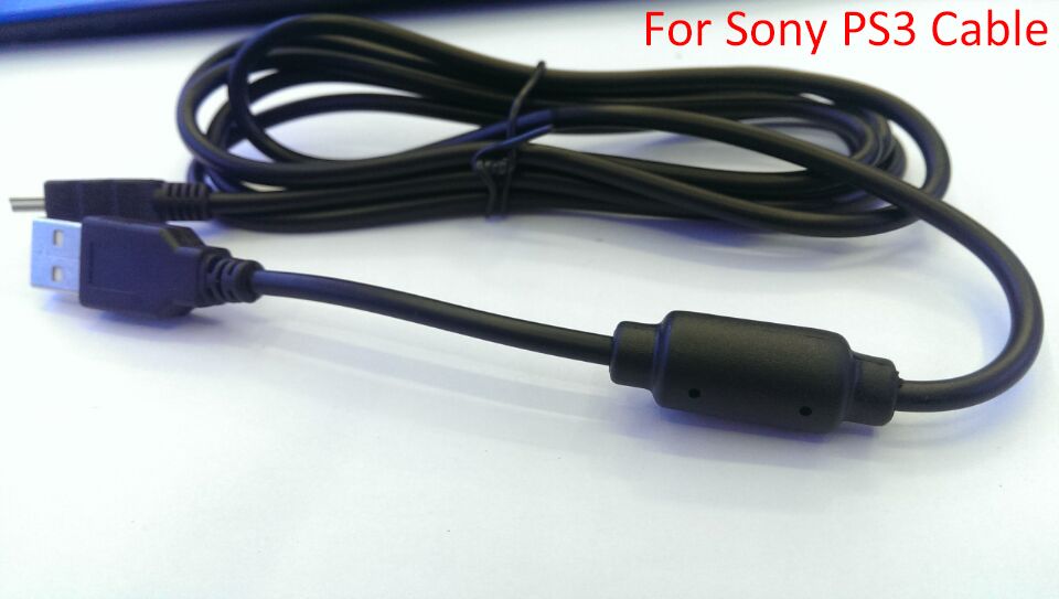 High Quality USB Charging Cable For For SONY Playstation 3 PS3 Wireless