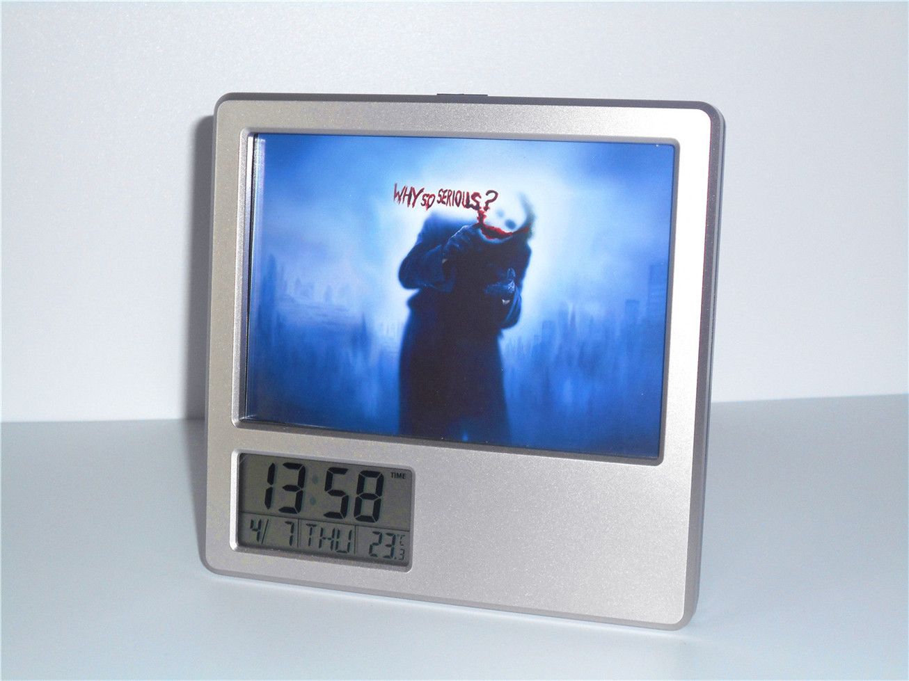 Creative Digital Calendar 2017 new batman joker creative digital alarm clock multi function Creative Digital Calendar 2017 new batman joker creative digital alarm clock multi function