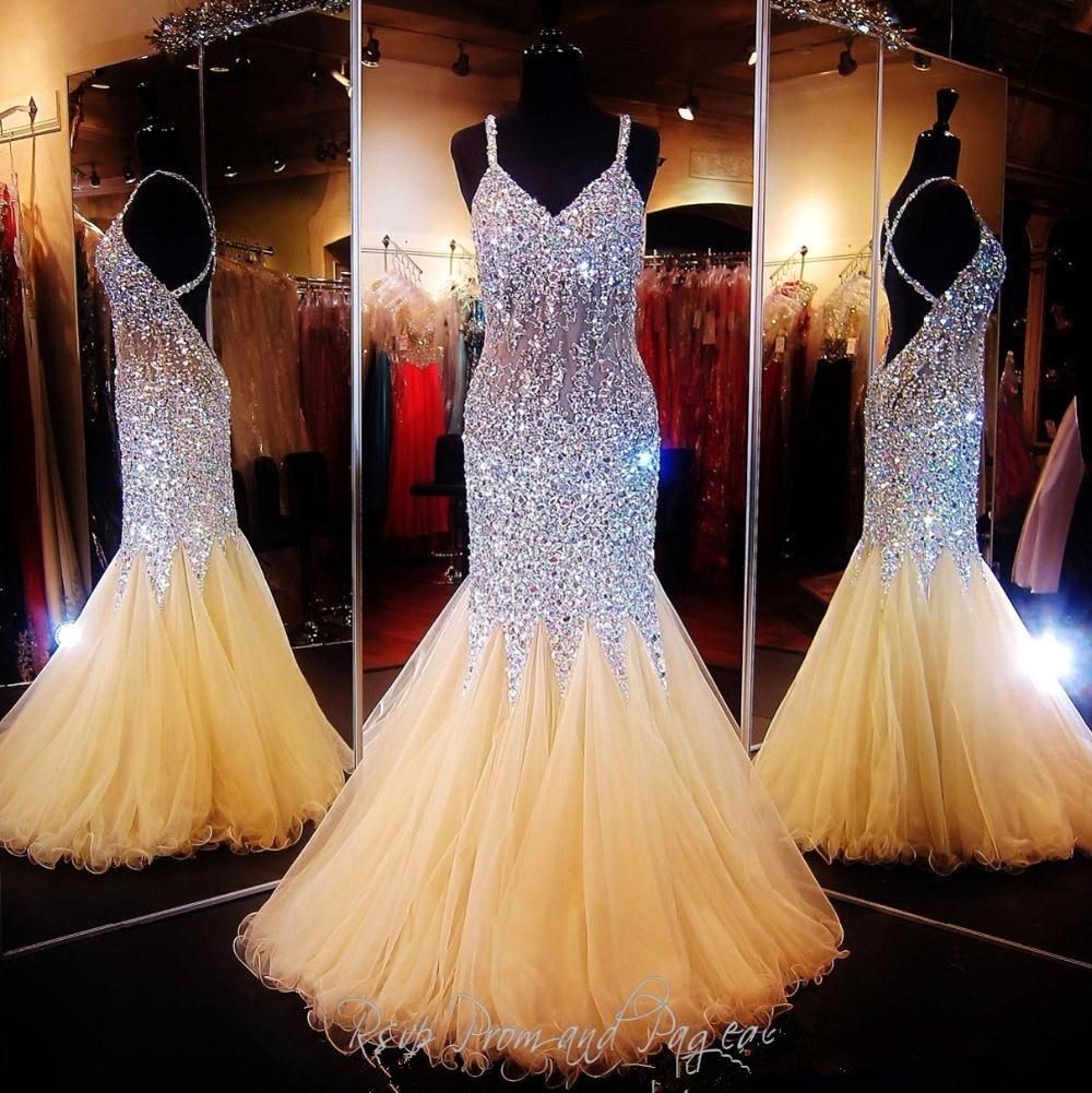 mermaid style pageant dresses