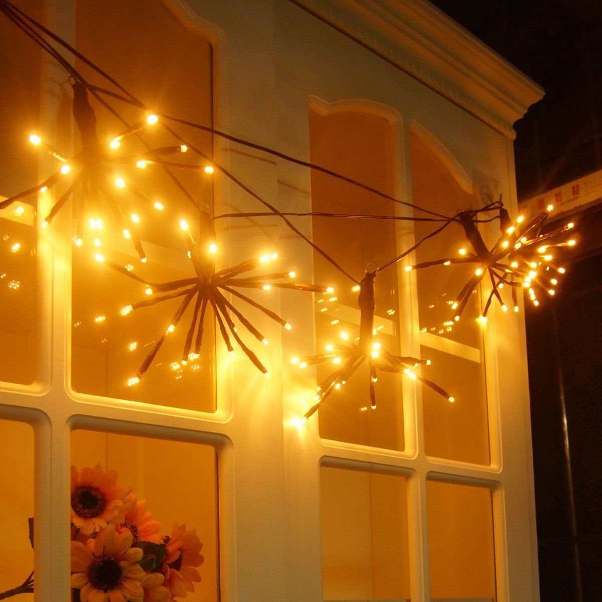 Warm White Fairy Light Waterproof 100 LED String Light Low Voltage 8