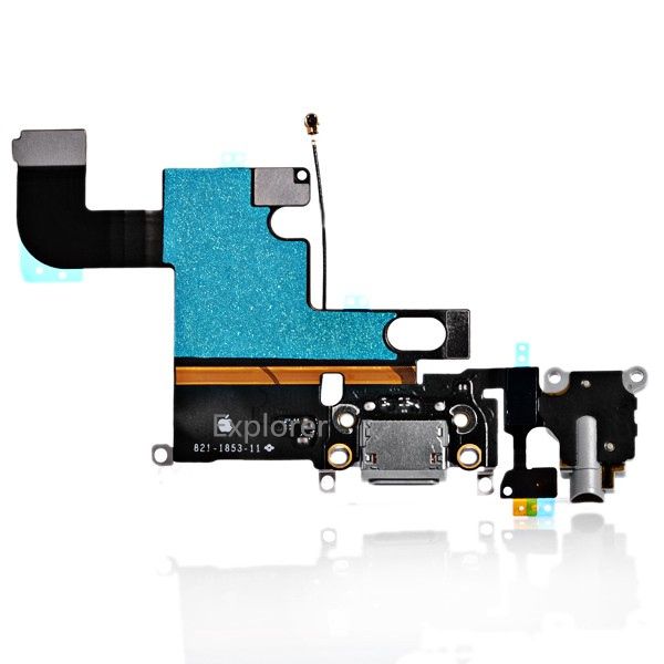 for iPhone 4 4s 5 5G 5s 5c 6 Plus USB Dock Connector Charger Charging Port Flex Cable Headphone Audio Jack mic Ribbon
