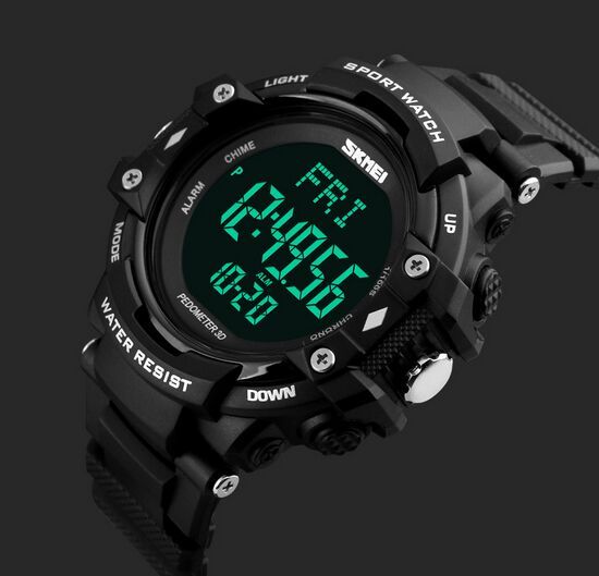 3d pedometer watch