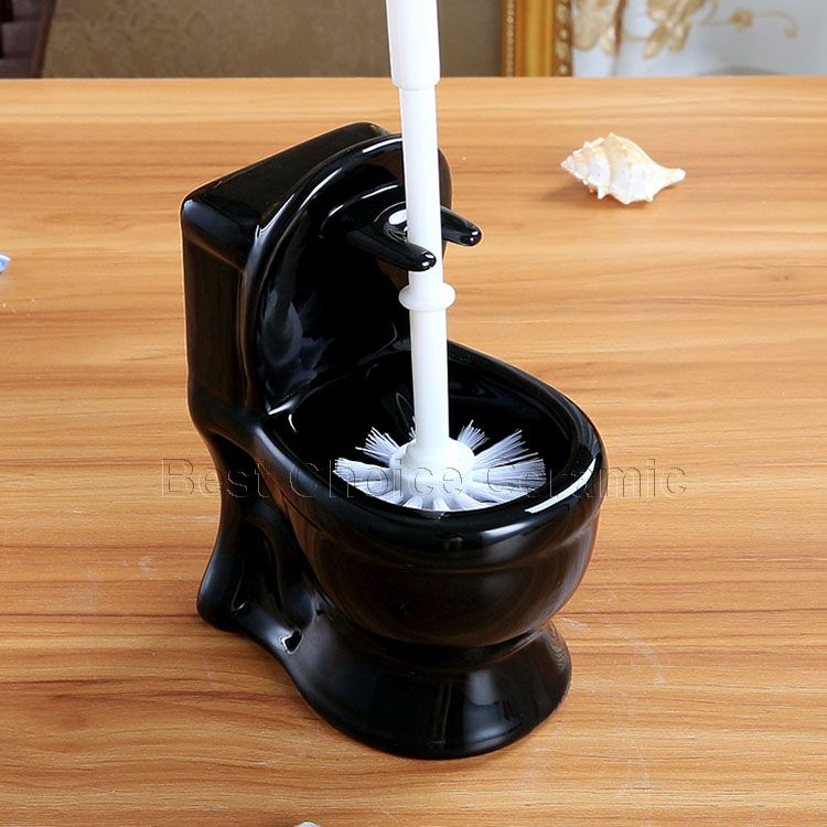 Shop Toilet Brushes & Holders Online, Ceramic Toilet Brush Holder Set