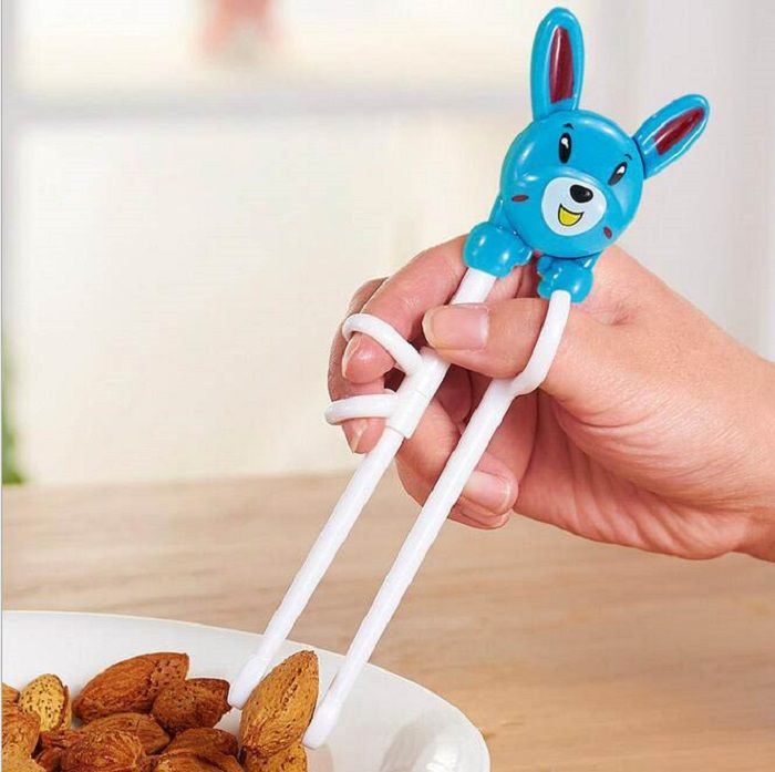 New 2016 Cute Rabbit Cartoon Chopsticks Early Learning Training