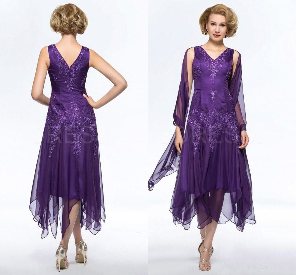 mother of the bride plum dresses