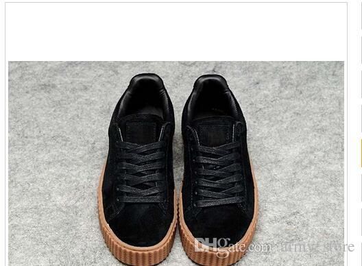puma creepers nero