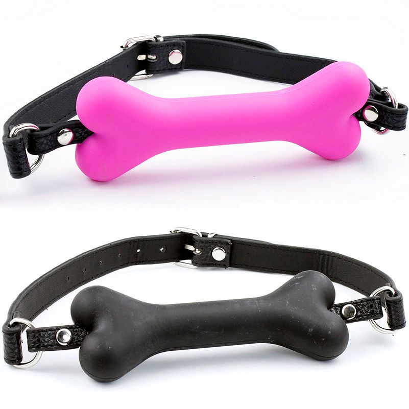 NEW Style Adult Oral Fixation Mouth Gag With Dog Bone Gags Fetish CBT