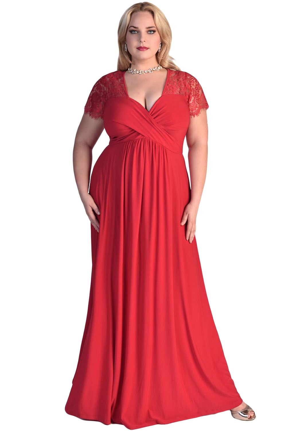 2016 Summer Large Size Clothing Women Plus Size Maxi Long Dress Lace ...