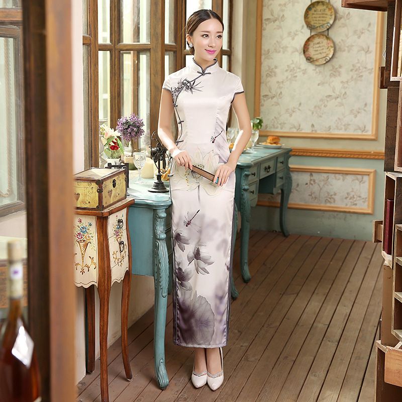 Full Length Chinese Dress