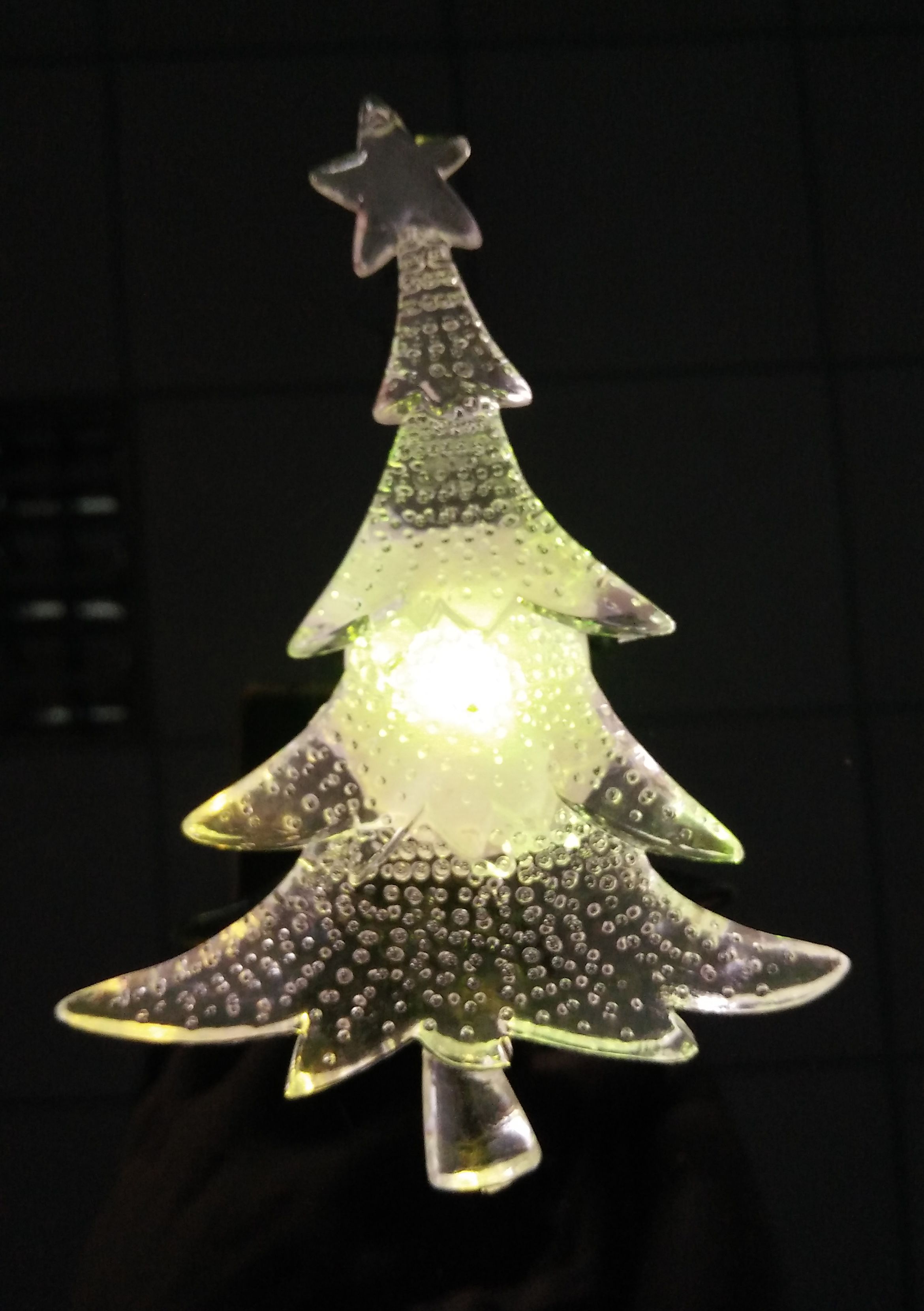 new brand led window suction christmas tree table decoration light