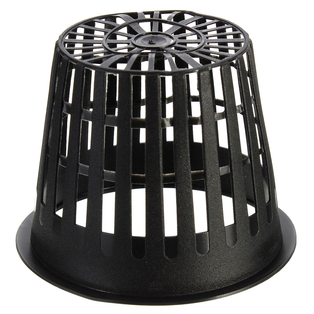 2020 Black Plastic Hydroponic Planting Mesh Net Pot Baskets Garden