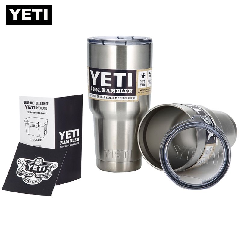 YETI 30oz 20oz 12oz 10oz Rambler Tumbler Bilayer Insulation Cups