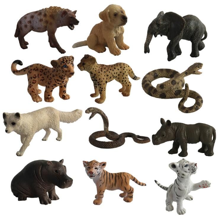 best original wild life zoo jungle animals model 31 designs pvc