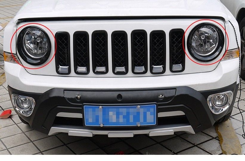 2018 For Jeep Patriot 2011 2012 2013 2014 2015 2016 Black ... 2014 jeep patriot headlight wiring 
