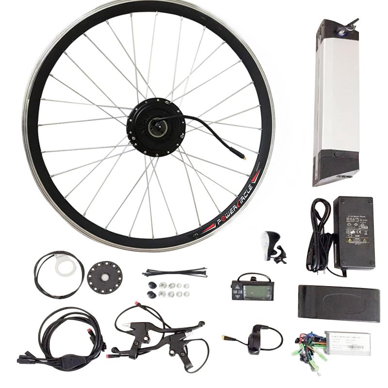 2020 Cheap 36V 250/350/500W Electric Bikes Conversion Kit With Battery