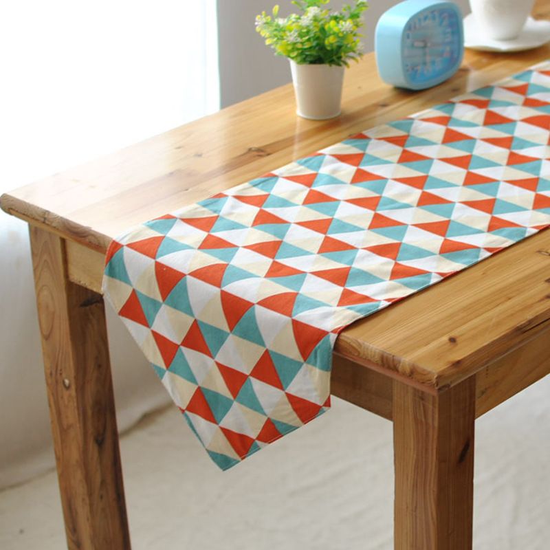 Modern Minimalist Dining Table Runner Placemats Upscale Fashion Modern Minimalist Dining Table Runner Placemats Upscale Fashion Fabric Bed Flag End Towel Linen Tablecloth Runners Tableclothes From
