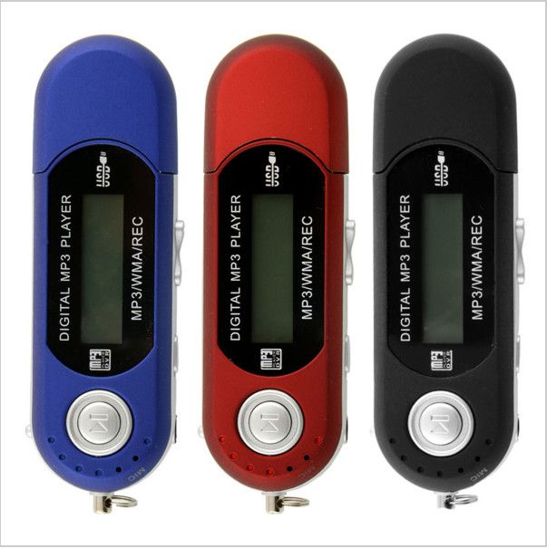 2GB/4GB/8GB Portable Mini Clip MP3 Player Digital USB Shape Music