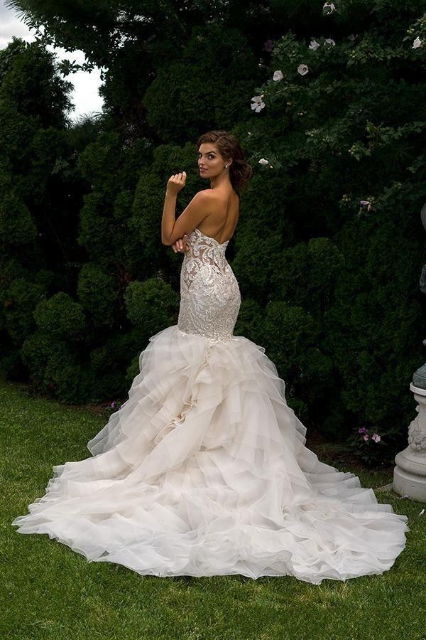 Vintage Mermaid Style Wedding Dress
