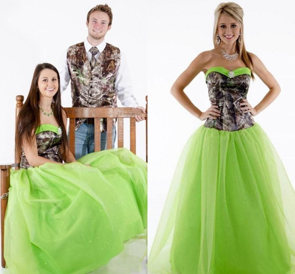 Camo Green prom dresses pictures images Camo Green prom dresses pictures fotos