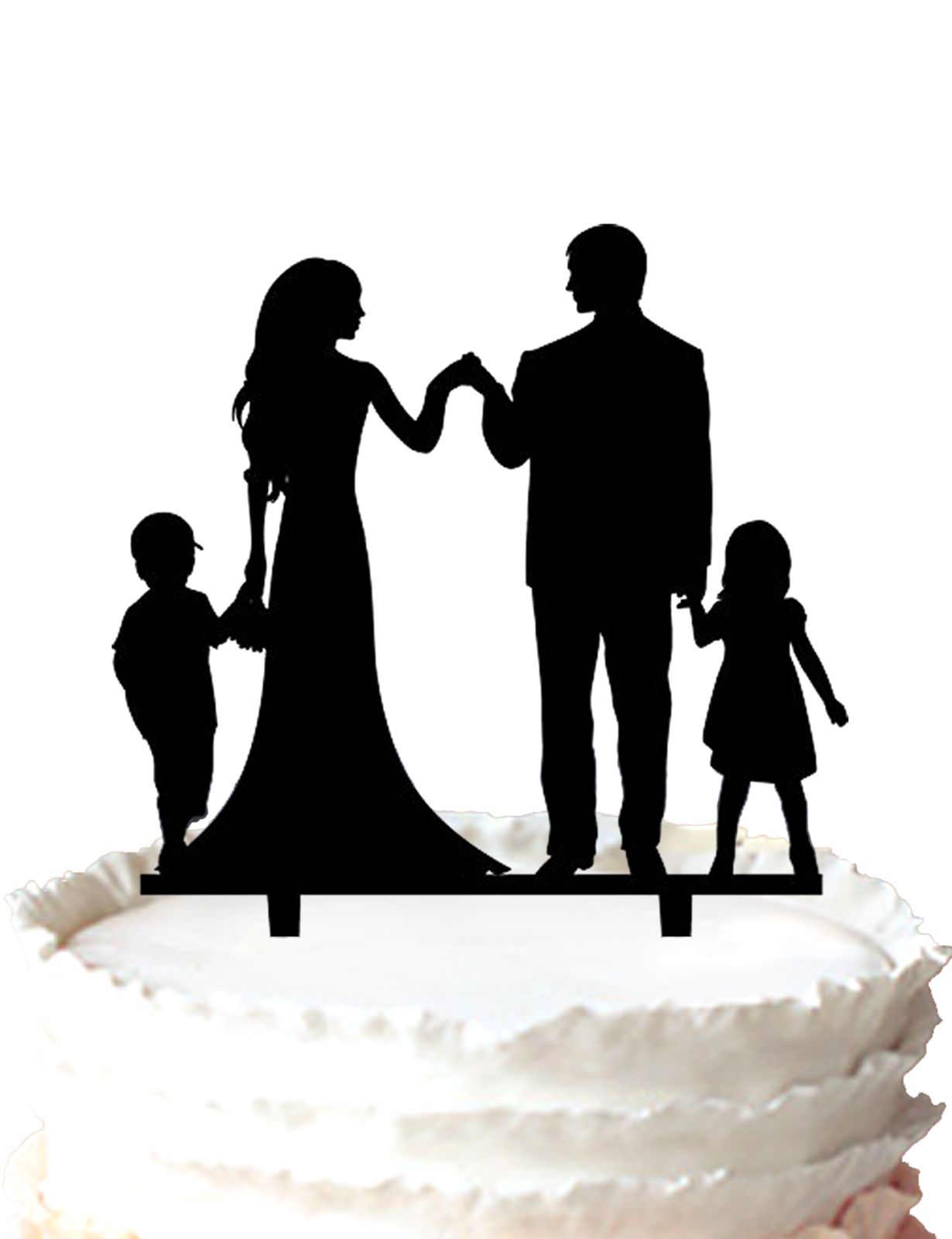 Meijiafei Hochzeits-Kuchen-Topper – Braut Reitet Pferd & Zieht Bräutigam (rustikaler Wedding)
