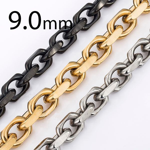 Wholesale Necklaces Type 18K Real Gold Plated Men Necklace Jewelry