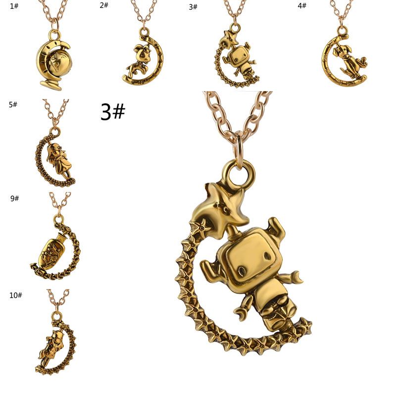 12 Types Globe Robot Littel Girl Animal Dog Horse Magic Bottle 12 Types Globe Robot Littel Girl Animal Dog Horse Magic Bottle Pendants Necklaces Punk Jewery Women Fashion Jewelry Gift 161521 Pendant