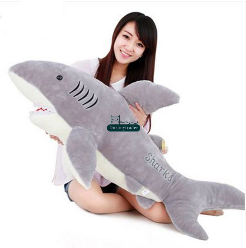 large shark plush