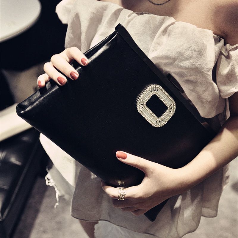 Acquistare Borsa A Mano Con Pochette Grande A Forma Di Busta Con Pochette  Grande A Catena Con Diamanti Economico | Consegna Veloce E Qualità |  It.Dhgate
